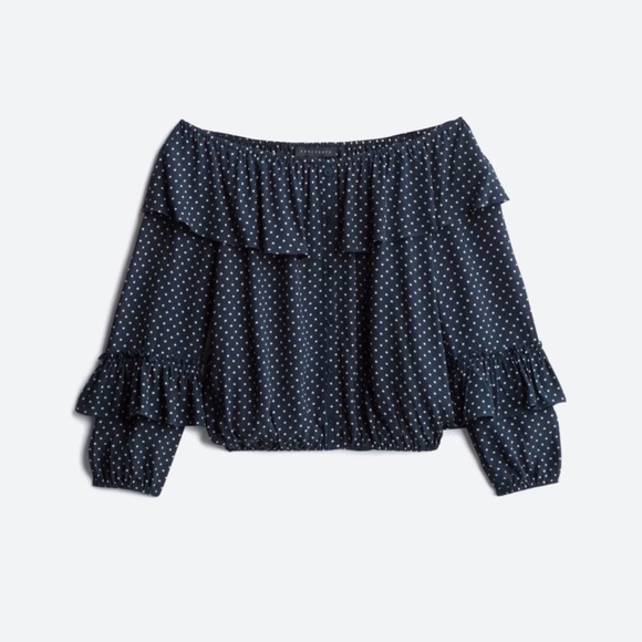 Sanctuary Tops - Sanctuary Gloriana Ruffle Detail Top Stitch Fix Sz L